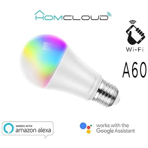 Lampadina Wi-fi Rgb+bianco Caldo E27 A60 Dimmerabile - Foto 1